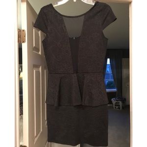 Black Form Fitting Dress